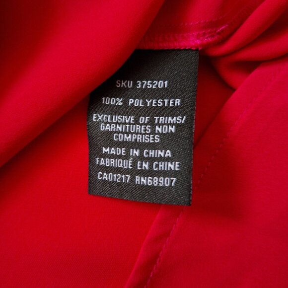 Le Chateau Pink Short Sleeve Blouse - Picture 5 of 6